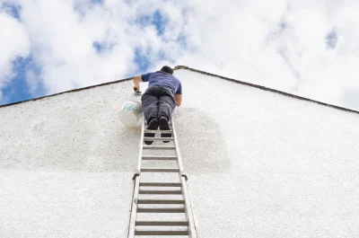 Peinture extérieure à Troarn — façades et ravalement